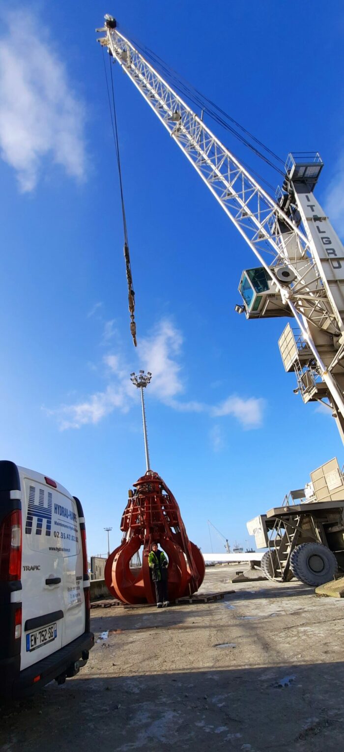 Remise en état vérins - Portuaire