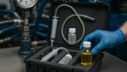 Diagnostic huile hydraulique - nouveau kit disponible