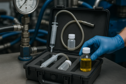 Diagnostic huile hydraulique – nouveau kit disponible Diagnostic huile hydraulique - nouveau kit disponible