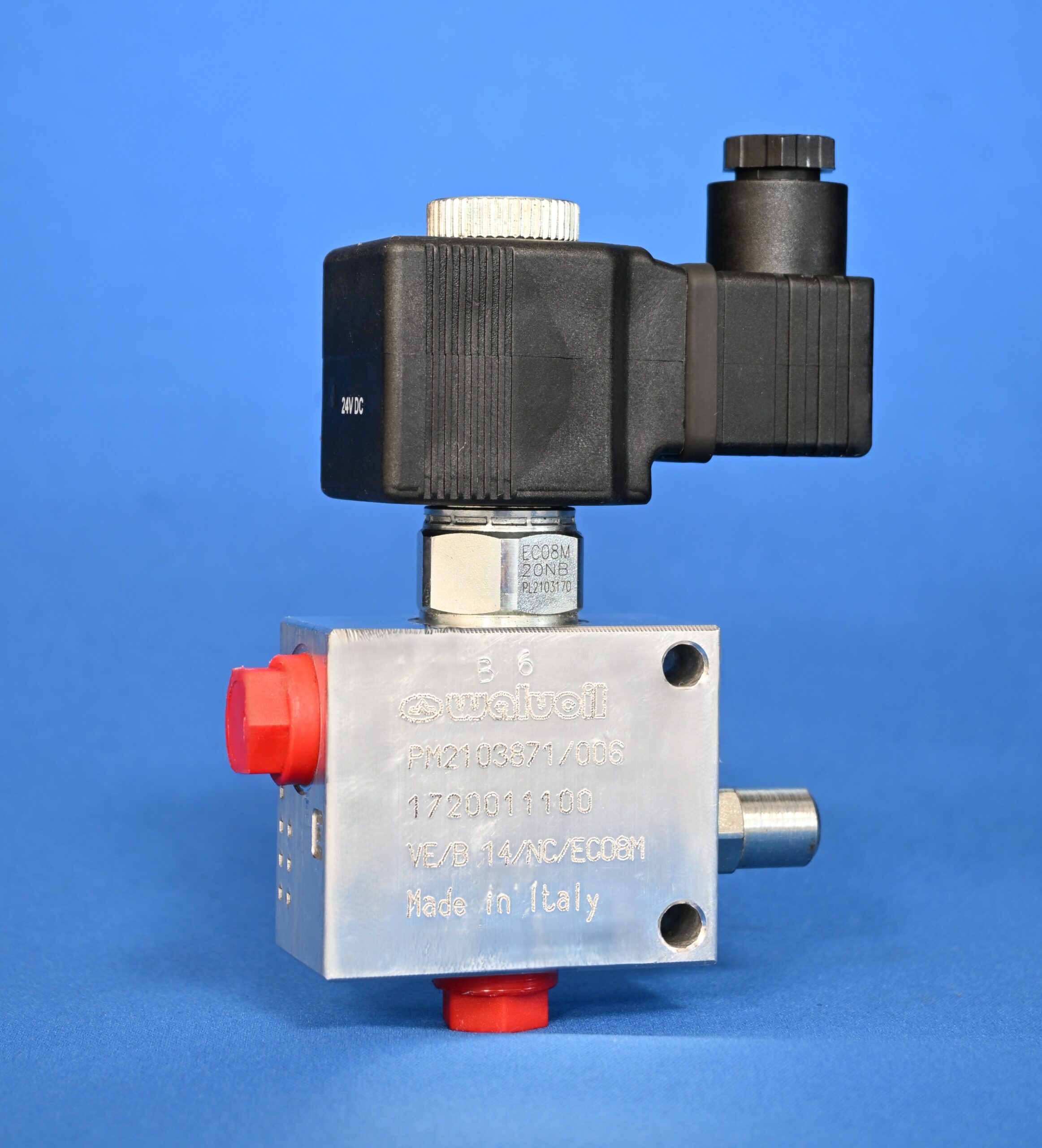 1 electrovanne 2 voies nc 24 vdc veb 14 nc eco8m Électrovanne 2 Voies Nc 24 Vdc Veb 14 Nceco8m 1720011100 | Hydrauhavre