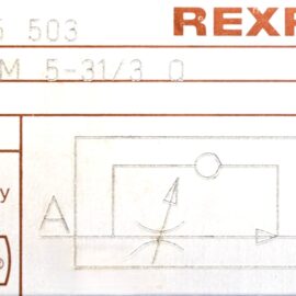 3 – REGULATEUR DE DEBIT – 2FRM 5-31.30 (2) (1) CONTACT À PRESSION HED 8 OP-2X/350K14S – R901102365HydrauHavre