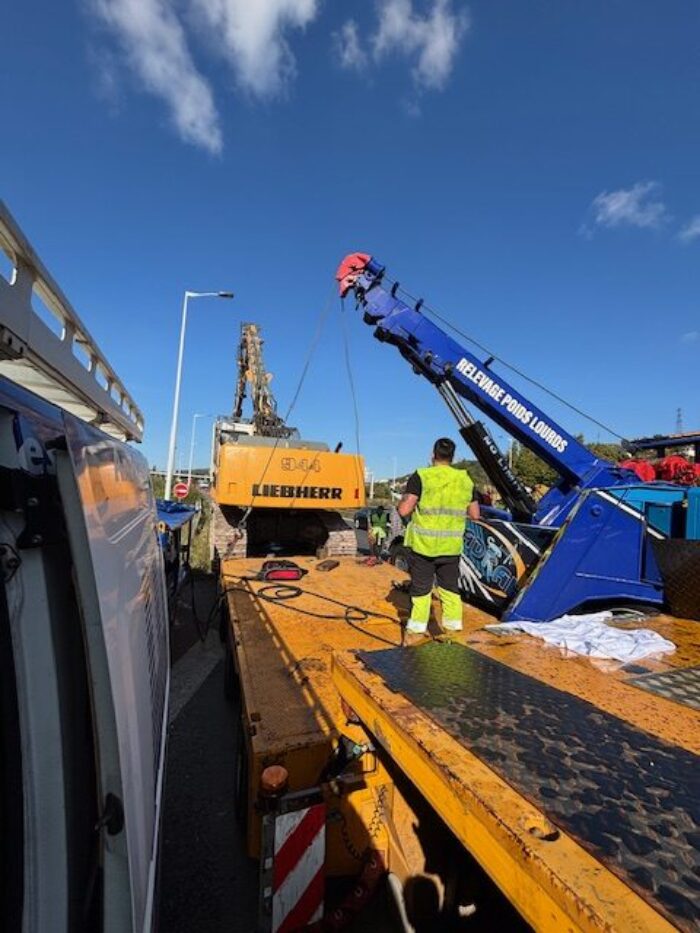 Dépannage hydraulique sur autoroute : intervention ADRAHHydrauHavre