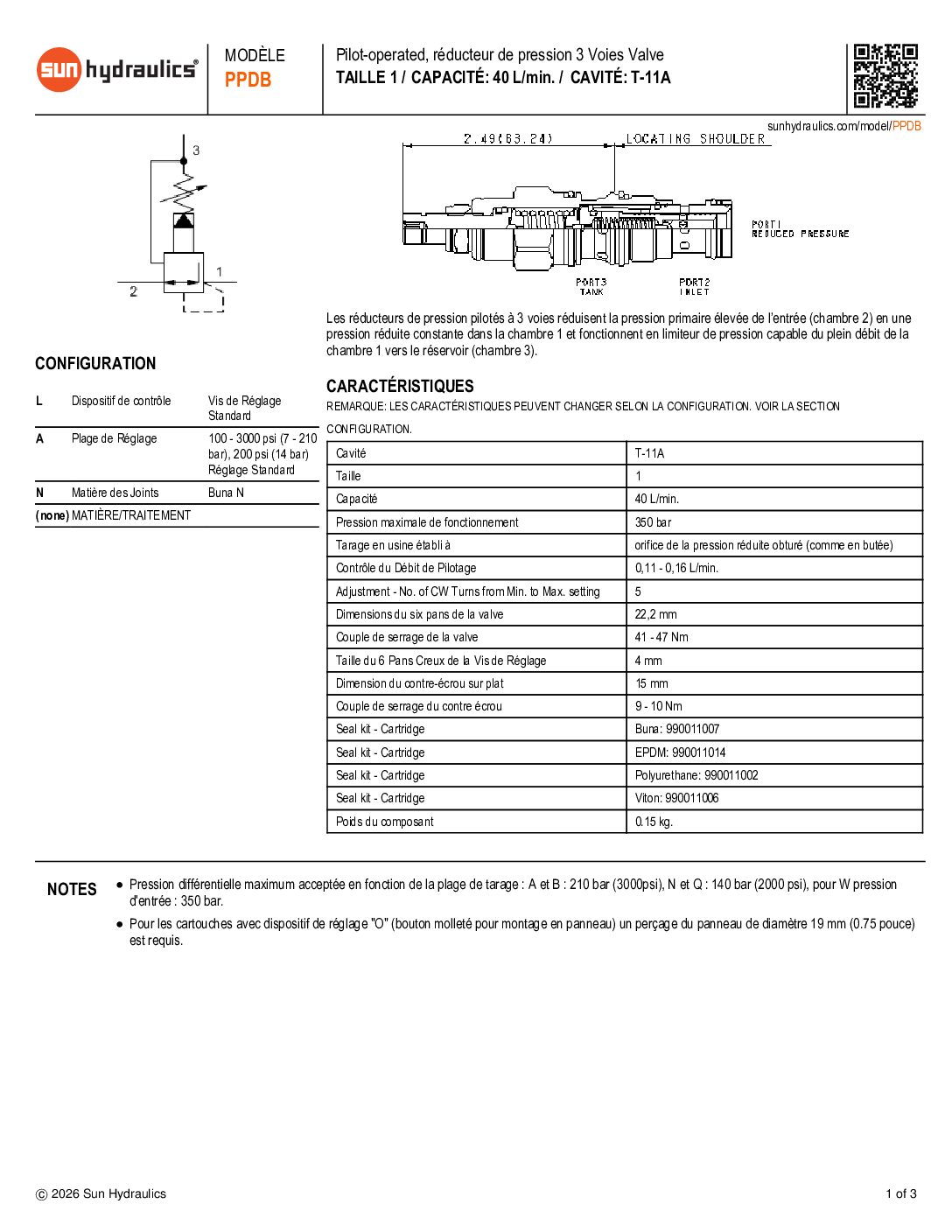 ppdblan_full_fr_metric_letter rÉducteur De Pression 3 Voies Valves Ppdb lan | Hydrauhavre