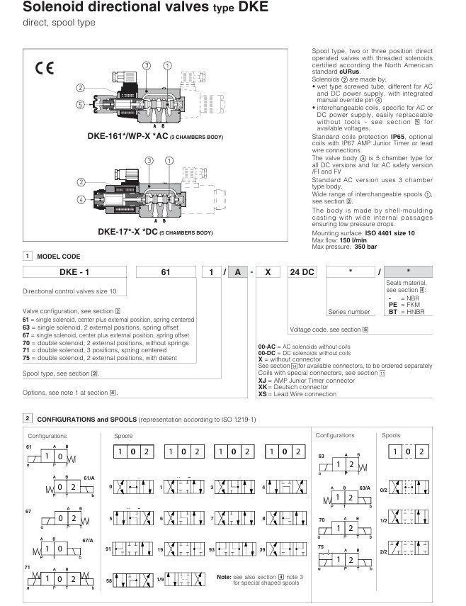 capture décran 20260603 101228 distributeur Cetop 5 + Bobine 110 Vac Dki 171114 + Spcai11050 | Hydrauhavre