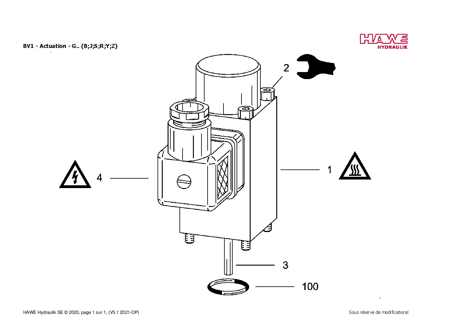 solenoÏd 24 Vdc Pour Bvg  7329 700 24v bc2 x24 | Hydrauhavre